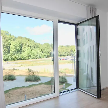 Great 2-bed Wprivate Balcony By Harbour Odense